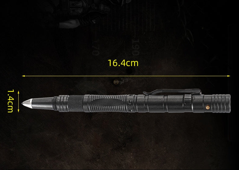 Multi-Function Tactical Pen for Outdoor Survival and Protection