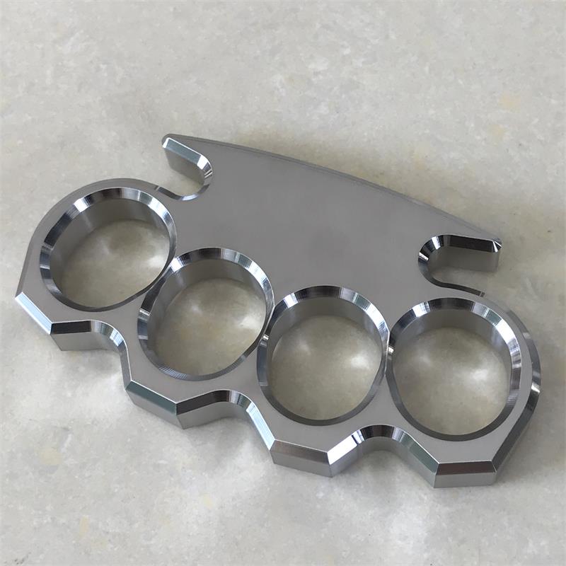 Self-Defense Stainless Steel Tool Featuring Knuckle Duster