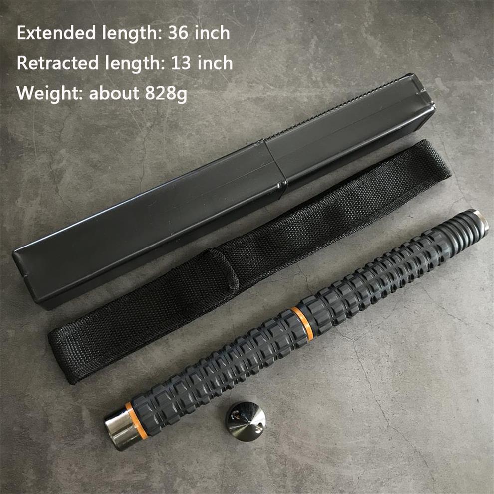 Portable Self-defense Baton with Expandable Features
