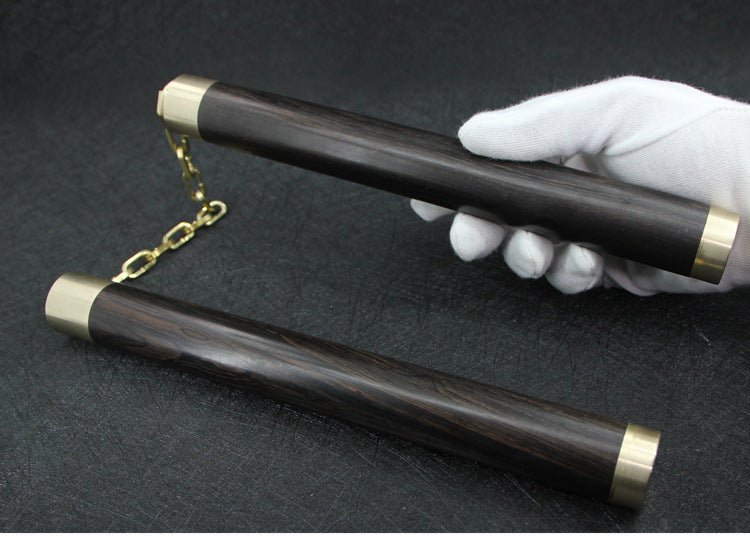 Ebony Brass Dual Section Tactical Stick with Expert Craftsmanship
