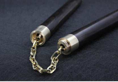 Ebony Brass Dual Section Tactical Stick with Expert Craftsmanship