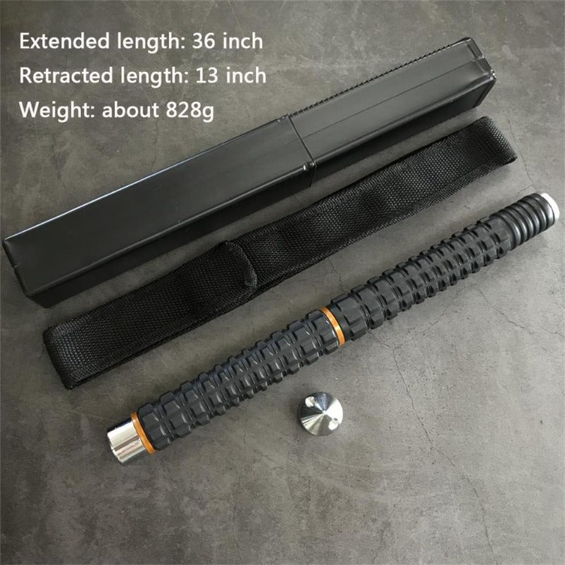 Portable Self-defense Baton with Expandable Features
