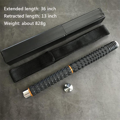 Portable Self-defense Baton with Expandable Features