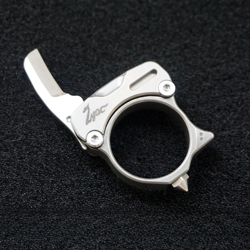 M390 Titanium MultiTool Knuckle Duster Ring