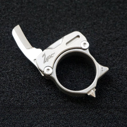 M390 Titanium MultiTool Knuckle Duster Ring