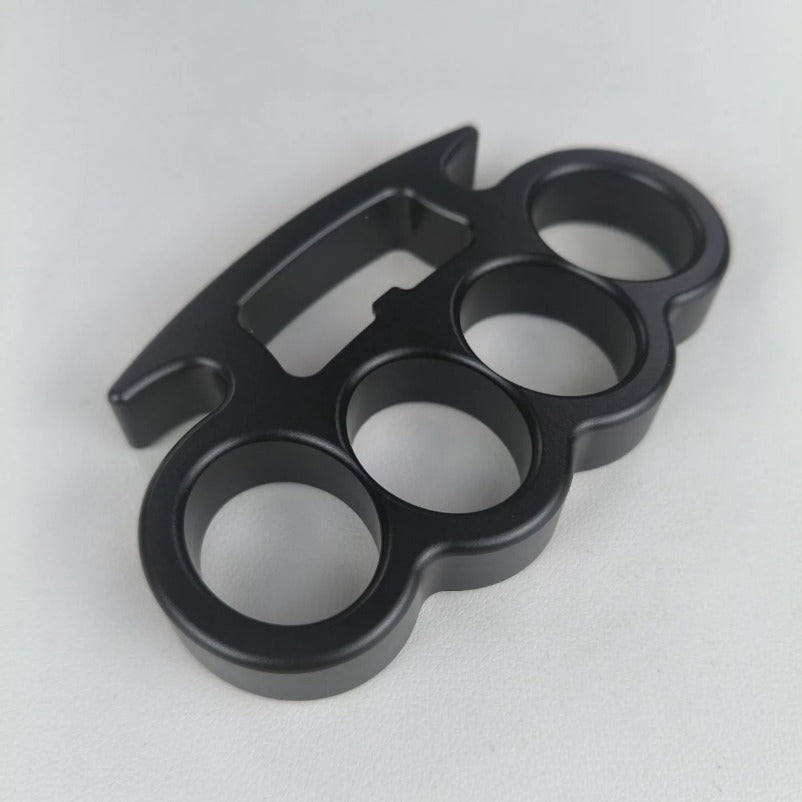 Self-Defense Knuckle Duster Featuring a Convenient Bottle Opener