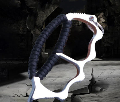 ZincGuard Knuckle Duster with Dual Finger Design for Safety
