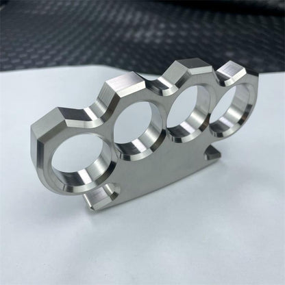 Self-Defense Stainless Steel Tool Featuring Knuckle Duster
