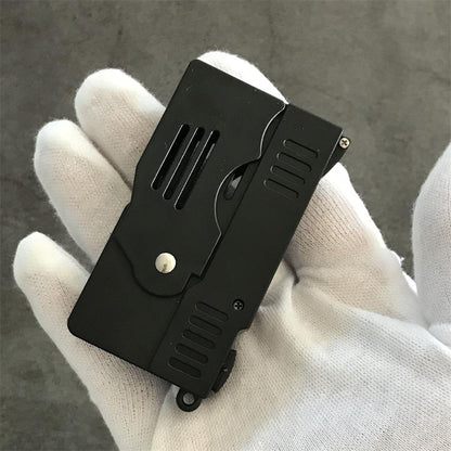 Compact Foldable Stun Device for Everyday Self-Defense