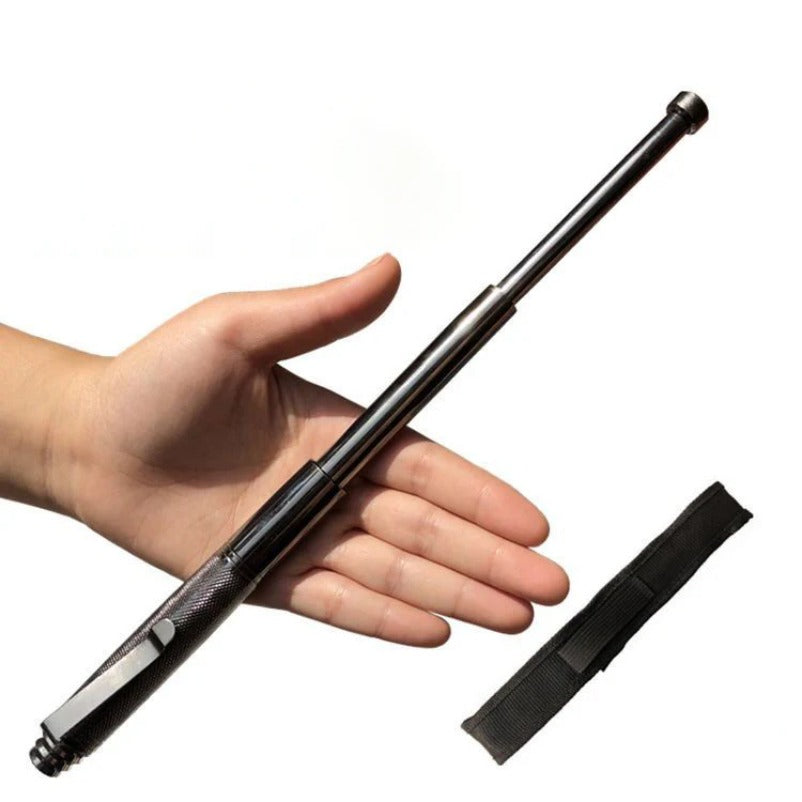 Miniature Expandable Baton in Pen Form for Protection