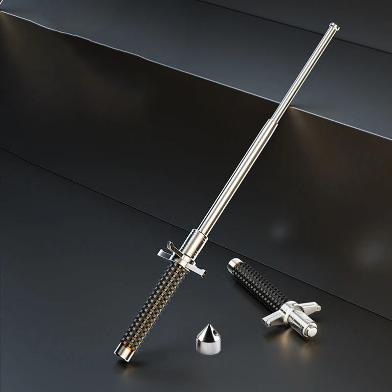 Telescoping Alloy Guard Baton for Tactical Defense