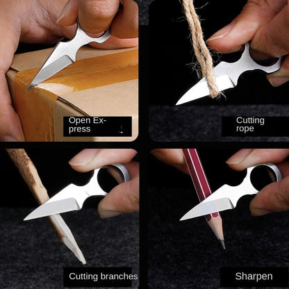 Pocket Blade Keychain with High Rebound for EDC and Personal Defense