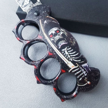 3D Printed Folding Knife and Knuckle Duster Outdoor Survival Tool