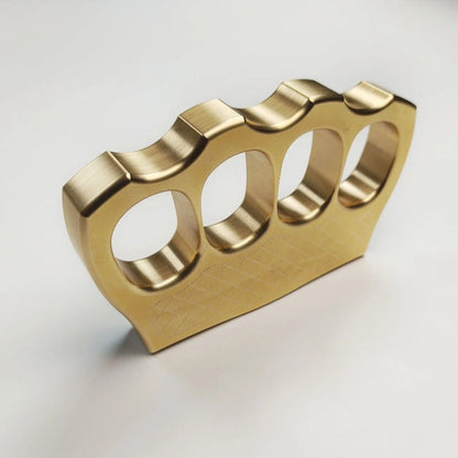 Pure Brass Knuckle Duster Self-Defense Equipment for Maximum Security