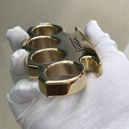 Mirror-Finished Classic Brass Fist Protector