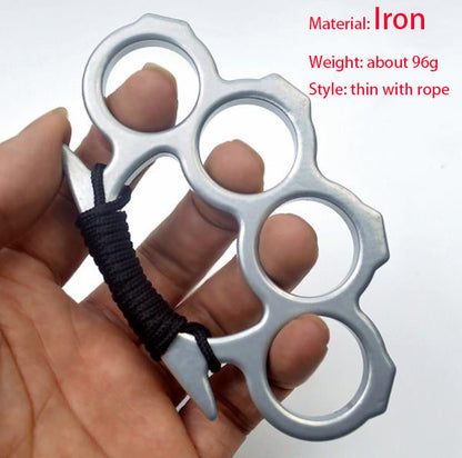 IronGuard Self-Defense Gear Featuring Iron Knuckle Duster and Window Breaker