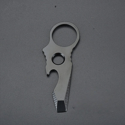 EDC Pocket Multi-Tool featuring Stainless Steel O-Plier and Knuckle Duster