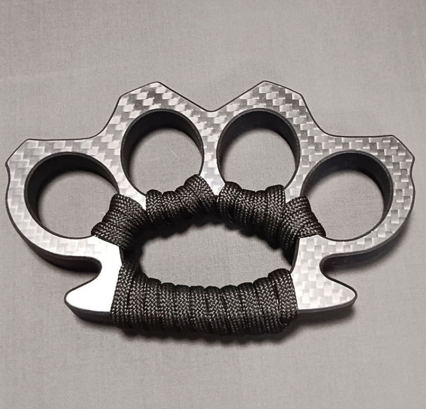 Carbon Fiber Knuckle Duster Security Tool in Various Designs