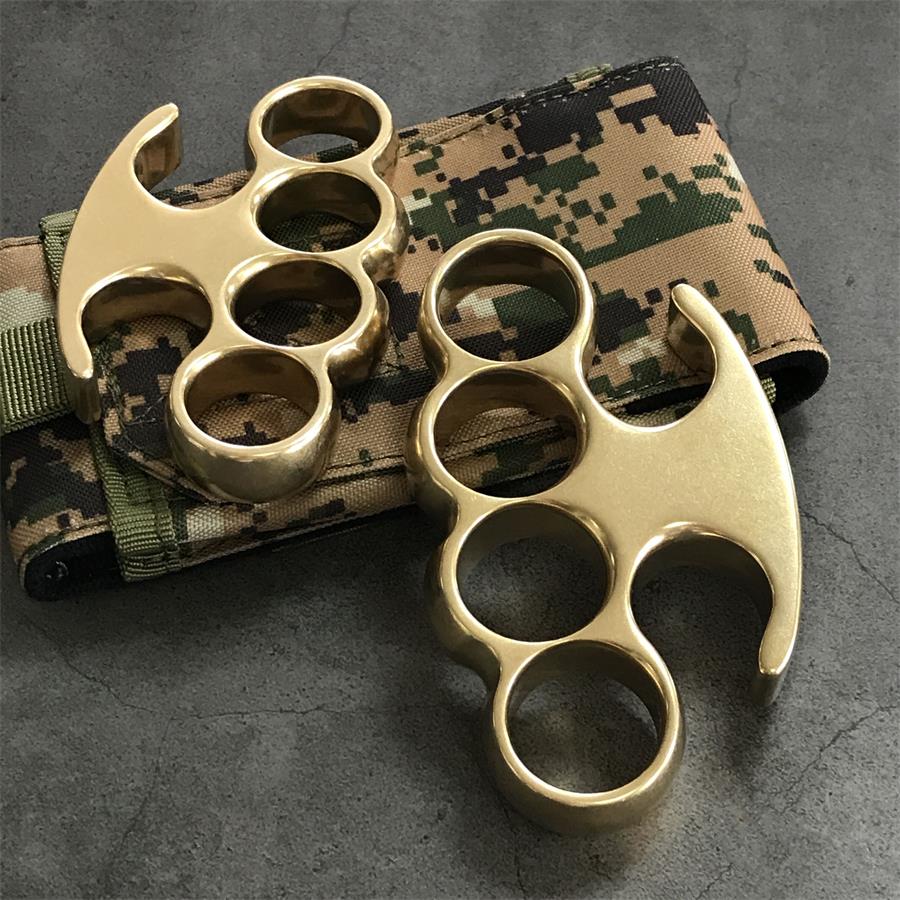 Timeless Style Stonewashed Brass Knuckle Duster