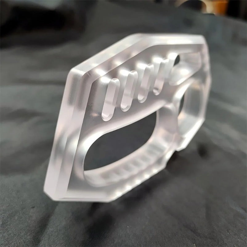 Non-Metallic Knuckle Duster Compact Tool for Window Breaking and Self-Defense
