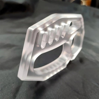 Non-Metallic Knuckle Duster Compact Tool for Window Breaking and Self-Defense