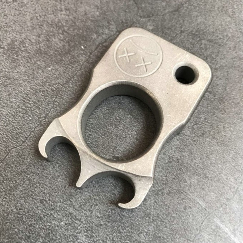 TitanGuard Titanium Alloy Self-Defense Knuckle Duster and Window Tool