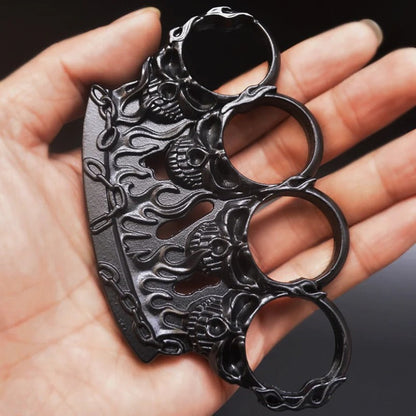 GhostFire Multi-Use Self-Defense Tool with Knuckle Duster and Tiger Fist Ring