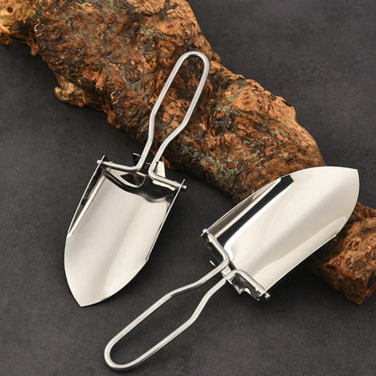 Multi-Use Foldable Shovel Ideal for Camping and Adventures