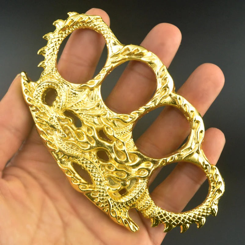 StrikeGuard Knuckle Duster and Martial Arts Ring for Enhanced Defense