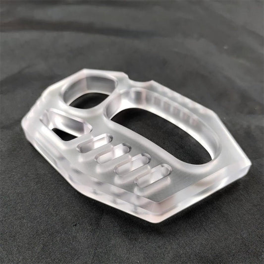 Non-Metallic Knuckle Duster Compact Tool for Window Breaking and Self-Defense