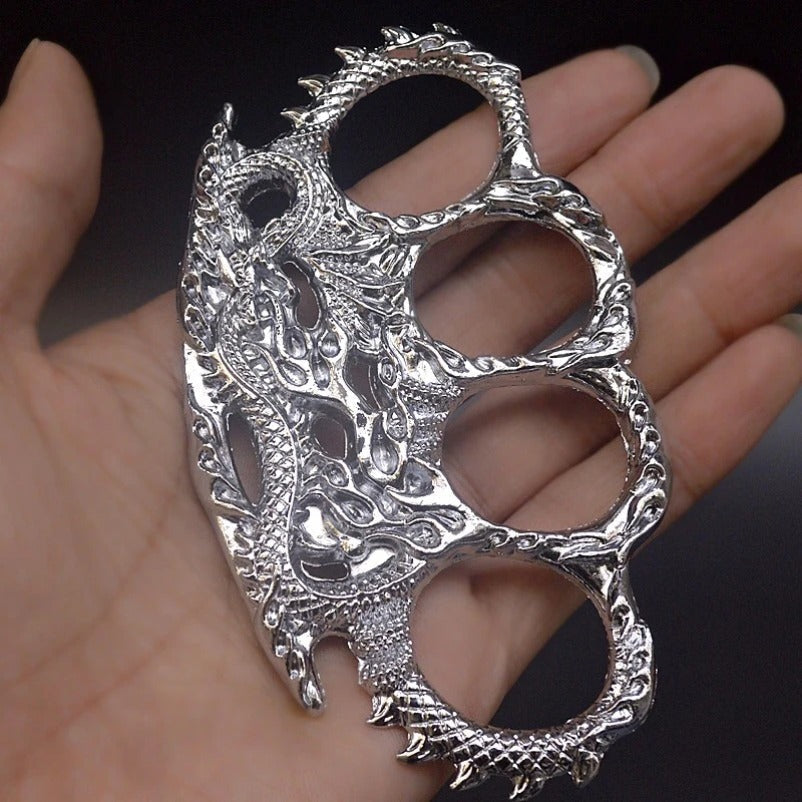 StrikeGuard Knuckle Duster and Martial Arts Ring for Enhanced Defense