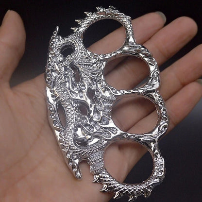 StrikeGuard Knuckle Duster and Martial Arts Ring for Enhanced Defense