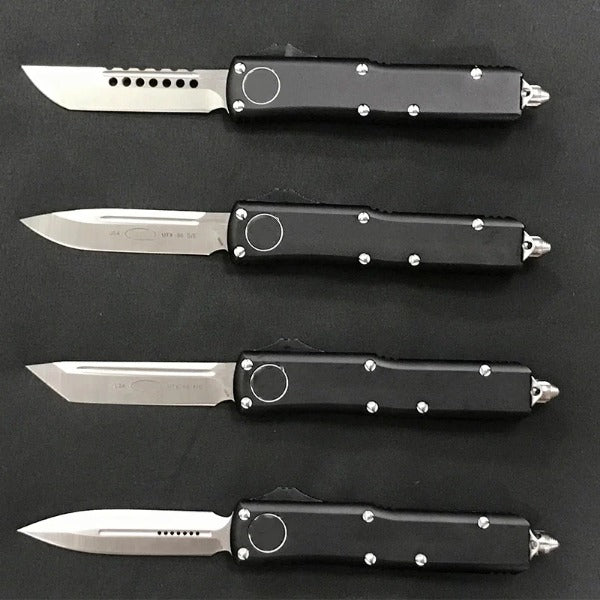 Aluminum Handle Survival Knife Tactical Outdoor Defense Camping Pocket Gear
