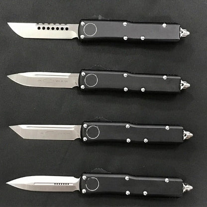 Aluminum Handle Survival Knife Tactical Outdoor Defense Camping Pocket Gear
