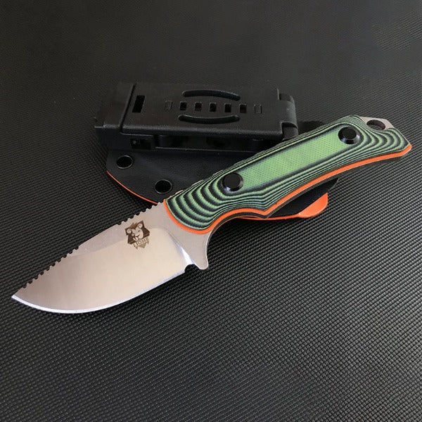 Liome G10 Tactical Fixed Blade Knife for Outdoor Adventure and Fishing