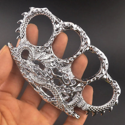 StrikeGuard Knuckle Duster and Martial Arts Ring for Enhanced Defense
