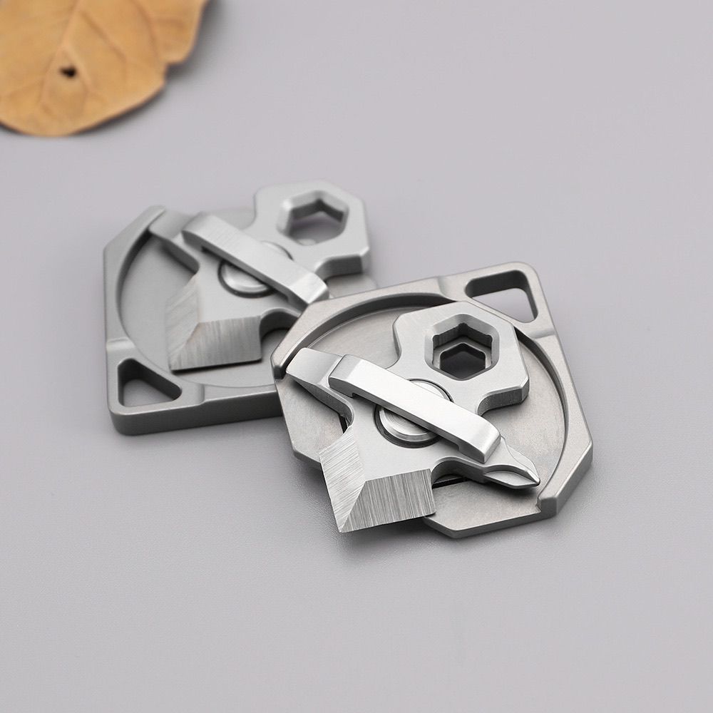 Mini Titanium Alloy Keychain Knife Multi Tool