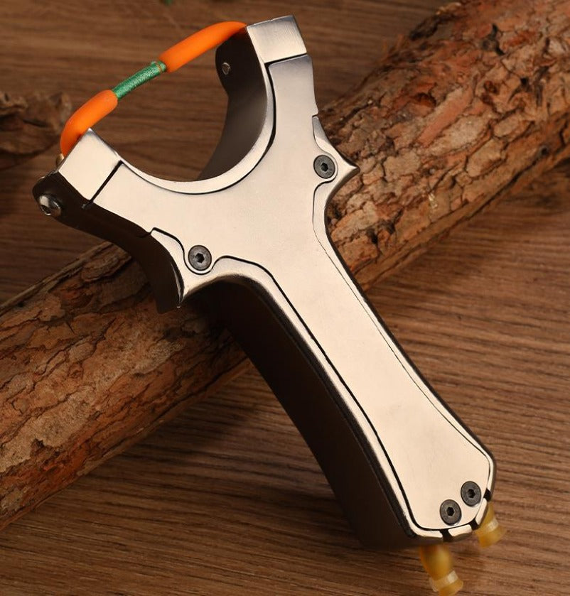 Aluminum Alloy PulseShot Slingshot Ideal for Shooting and Fishing