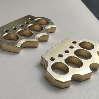 Emergency Self-Defense Brass Knuckle Duster for Personal Security