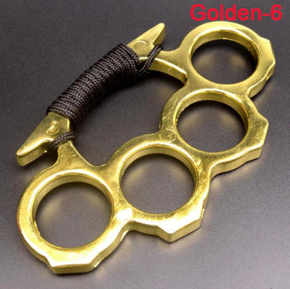 Solid Brass Knuckle Duster and Window Breaker by Guard for Protection