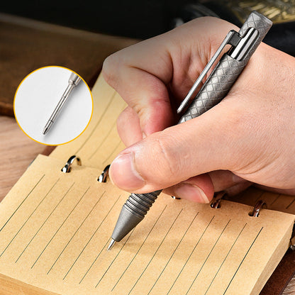 Titan Lattice Slider ColorShift Defense Pen with Advanced Functionality
