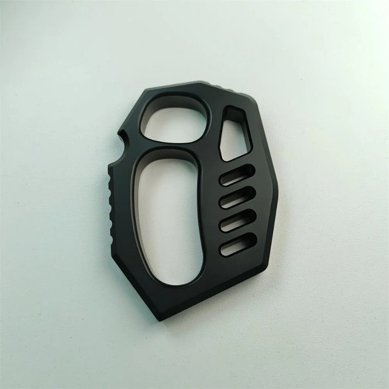 Non-Metallic Knuckle Duster Compact Tool for Window Breaking and Self-Defense