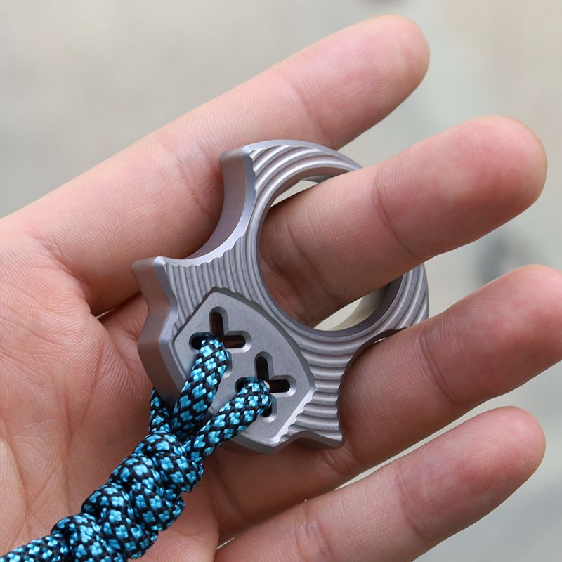 Mini Knuckle Duster for Everyday Carry and Self-Defense