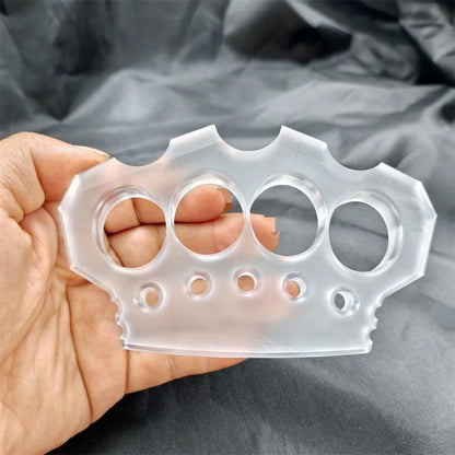Non-Metallic Self-Defense Tool Thickened Knuckle Duster for EDC