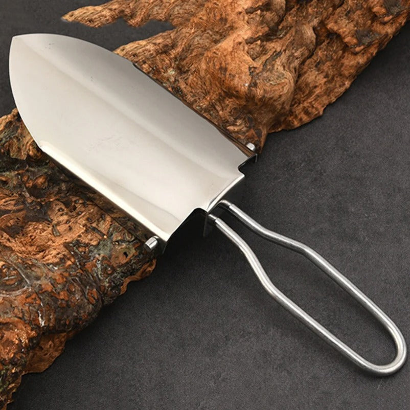 Multi-Use Foldable Shovel Ideal for Camping and Adventures