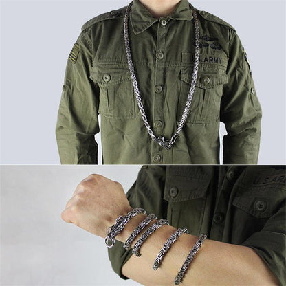 Self-Defense Wristband Made from Titanium Steel for Protection