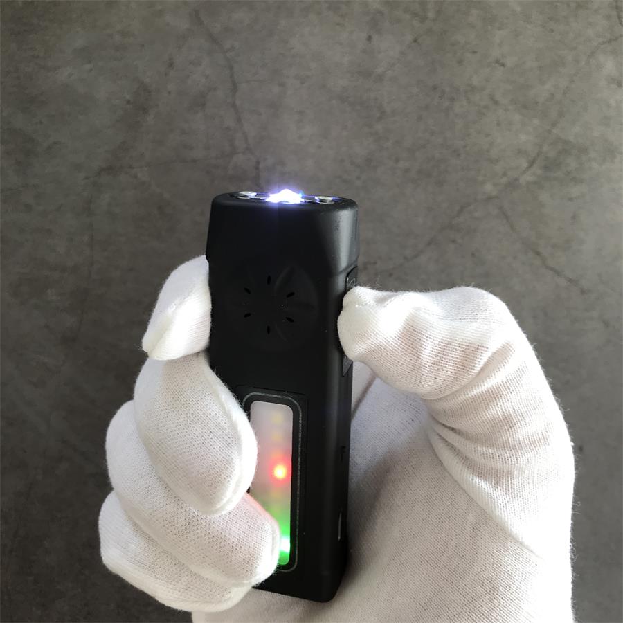 Self-defense Flashlight with Built-in Stun Gun Feature