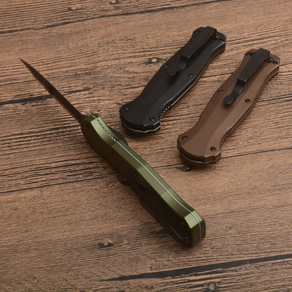Aluminum Grip BM3300 Tactical Knife Pocket Tool for Camping Outdoors