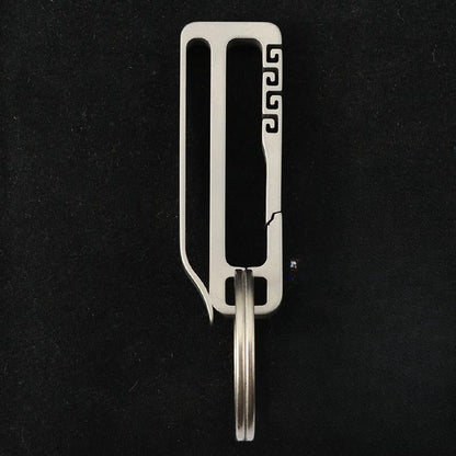 Titanium Clip Key Securer for Men