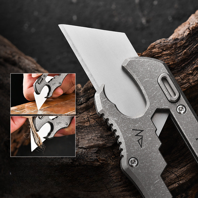 Titan Outdoor Multi-Pro Knife Combining Screwdriver, Wrench and Bottle Opener